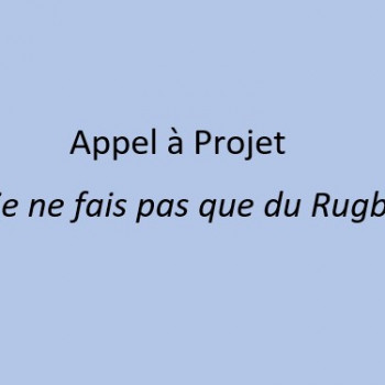 AAP ICI JE NE FAIS PAS QUE DU RUGBY