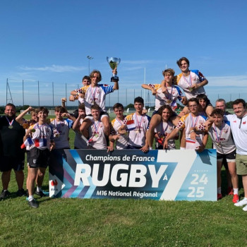 champions de france rugby a 7 regional u16